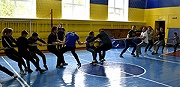 Cпортивные соревнования команд подростков и наставников