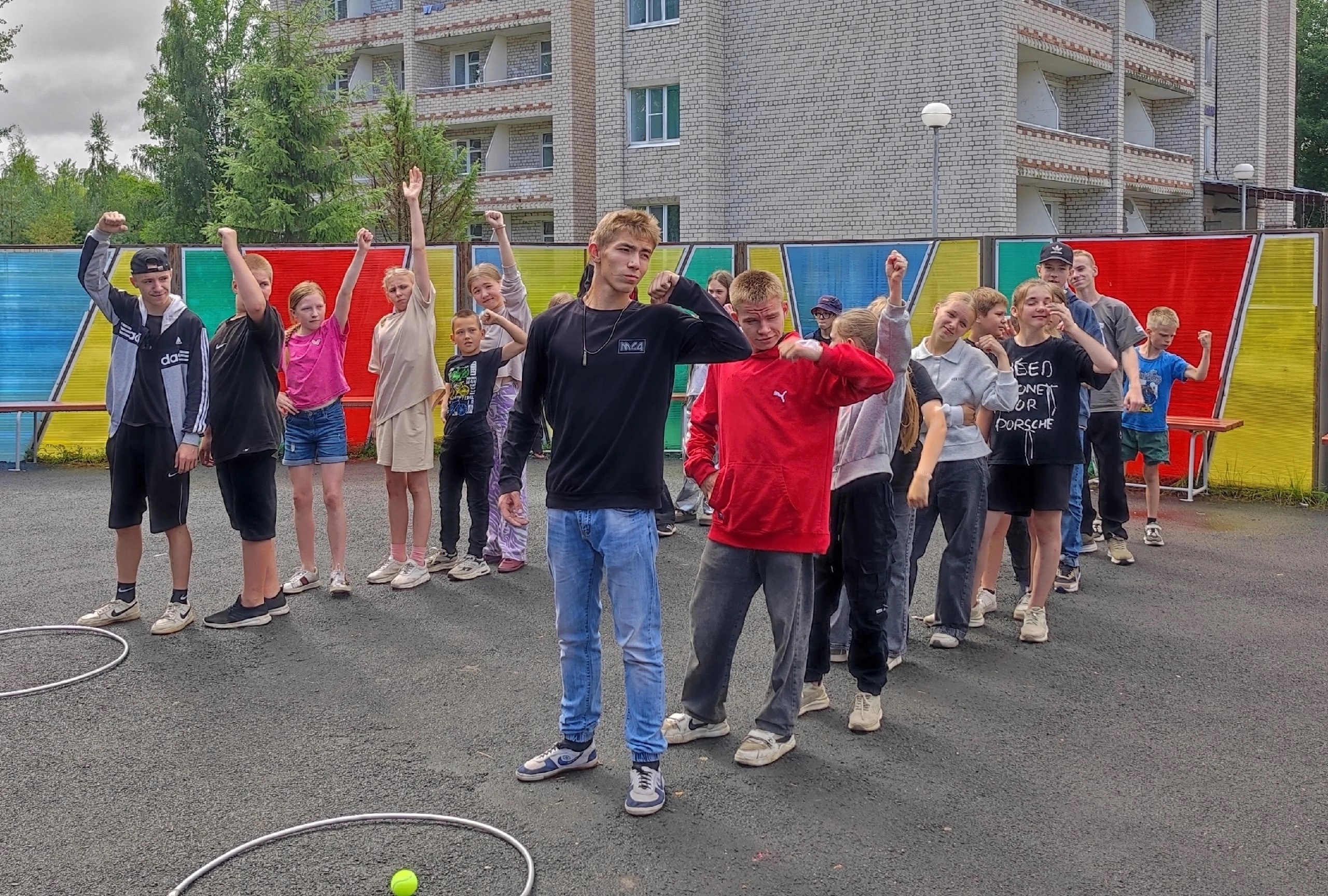 Спортивный праздник в разгаре!