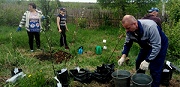 Эко - субботник коллектива в дачном хозяйстве