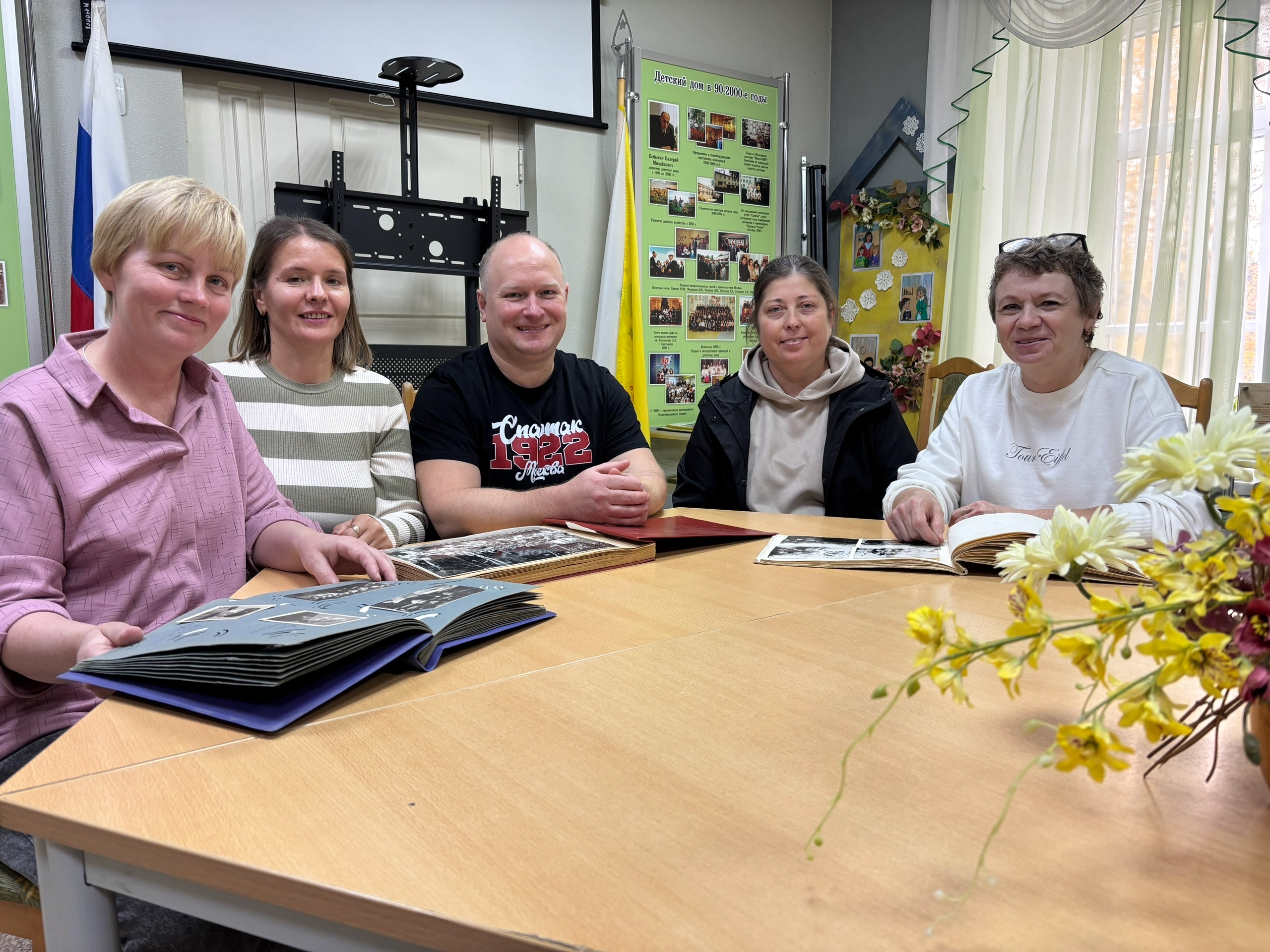 Добрая встреча с выпускниками