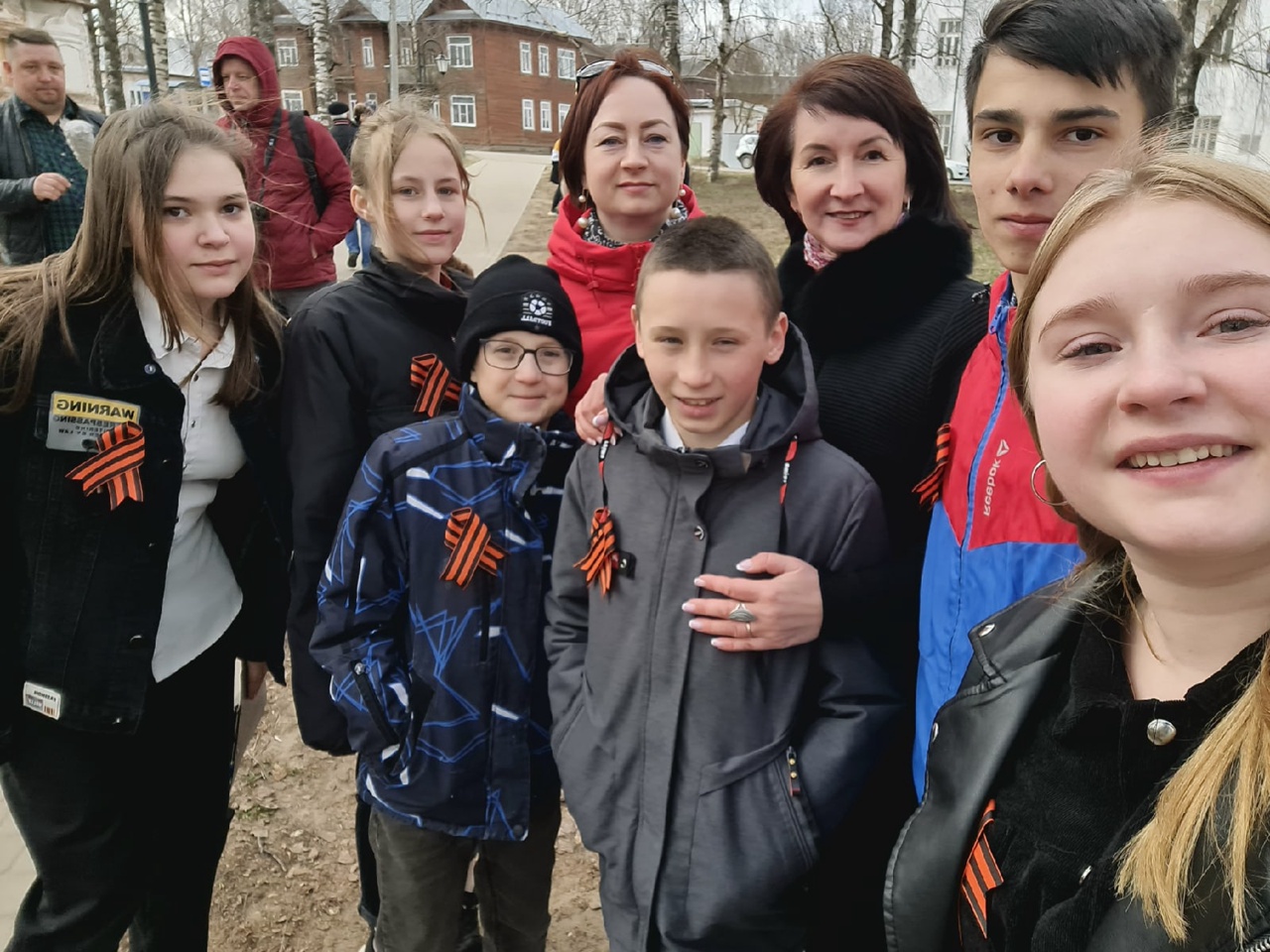 Продолжаем акцию «Героические березки»